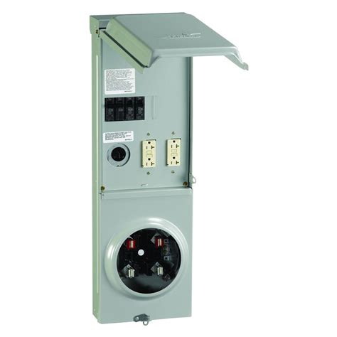 temporary power distribution box rental|metered temporary power outlet box.